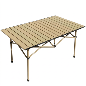 Muebles Portátiles Plegables Ligeros de Acero al Carbono para Acampar, Diseño Moderno para Comedor, Cocina, Escuela, Taller, Gimnasio, Muebles de Exterior - Product Image 1