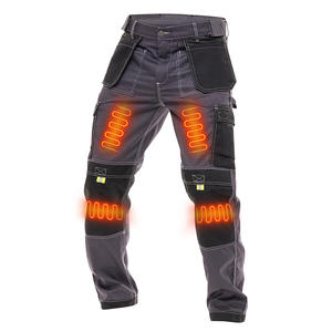 Pantaloni da Uomo Riscaldati Impermeabili di Grande Successo, Pantaloni Cargo di Alta <span class=keywords><strong>Qualità</strong></span>, Pantaloni da Lavoro Invernali Multitasche per Lavoro all'Aperto ed Escursionismo - Product Image 1