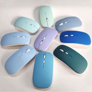 Portable Mini Ultra-thin Rechargeable <b>Wireless</b> Mouse Ergonomic 2.4GHz Vertical Gaming <b>Wireless</b> Mouse - Product Image 2