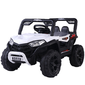 Cochecito Eléctrico Recargable con Tracción en las Cuatro Ruedas para Bebé, Coche de Juguete Montable para Niños y Niñas con Control Remoto - Product Image 3
