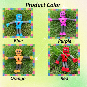 Juguete Robot Telescópico para Niños con Ventosa, Tubo Telescópico Variable, Juguetes Antiestrés Divertidos para Niños, Regalo de Descompresión - Product Image 6