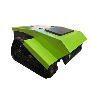 Không dây 4 đột quỵ điều khiển từ xa Robot Máy cắt cỏ 24V Pin Lithium 1.5KW điện 550 mét cắt Chiều rộng DIY sử dụng - Product Image 4