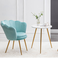 Fauteuil inclinable de luxe moderne du milieu du siècle, chaise à bascule en velours pour hôtel, mobilier de chambre adulte