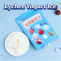 Es Krim Bola Buah Terlaris, Yogurt Bayberry Lychee Anggur Merah Anggur Hijau Beku Terlezat dalam Kemasan untuk Toko Swalayan