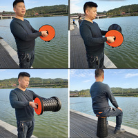 Tabouret pliant de voyage Douyin en PP, portable, réglable, télescopique, pour extérieur, repose-pieds compact, idéal pour le train, la pêche et les files d'attente