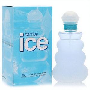 Eau de toilette pour homme Samba Ice Fragrance, vaporisateur 3,4 oz, parfum - Product Image 1