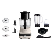 Multifunctionele elektrische blender 3.5L 1300W, voedselverwerker, vleesmolen, sapcentrifuge, mixer, groentesnijder, accessoires