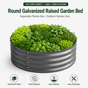 Kit de jardinière surélevée <span class=keywords><strong>en</strong></span> métal galvanisé SEEYES, modulaire, ondulée, pour l'extérieur, pour la culture des légumes, taille personnalisée, OEM ODM, fabrication <span class=keywords><strong>en</strong></span> usine - Product Image 1