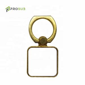 Prosub anello porta cellulare a sublimazione con supporto per cellulare in metallo vuoto fai-da-te - Product Image 4