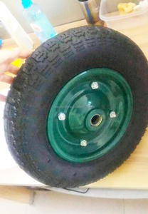 Usine Maxtop 13 pouces 3.50-7 PU pneus solides <span class=keywords><strong>roues</strong></span> remplies de mousse de polyuréthane <span class=keywords><strong>pour</strong></span> chariot chariots à outils <span class=keywords><strong>brouette</strong></span> tondeuses à gazon - Product Image 5