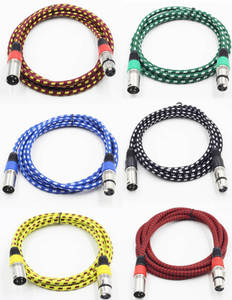 Cable <span class=keywords><strong>XLR</strong></span> Personalizado 2026, Cable de Plata de 15/16 Pines Estéreo de 100 pies, Cables <span class=keywords><strong>XLR</strong></span> Macho a <span class=keywords><strong>XLR</strong></span> Hembra, Cable de Micrófono Profesional - Product Image 3