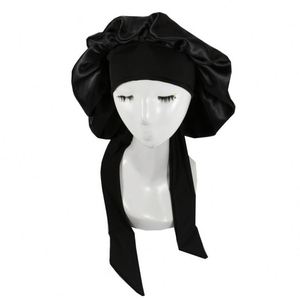 Promotion : Bonnet de nuit en satin extra large avec foulard en soie pour cheveux - Product Image 4