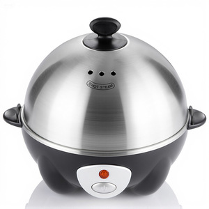 Household 360W Egg Cooker 6 Function Automatic Rapid Time Adjustable <b>Electric</b> Egg Boiler - Product Image 2