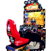 Machine de jeu de course de voiture Arcade Dirty Drive, simulateur de conduite