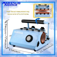 Presse à chaleur pour gobelet à sublimation Maikesub, machine à sublimation pour tasse, logo personnalisé, gobelet fin de 20 oz et 30 oz, presse à chaleur pour gobelet