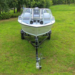 Haiqiang - Bote de Pesca de Alta Velocidad para 4 Personas, Motor de Gasolina de 15 HP, 30-50 km/h, Yate Deportivo de Aluminio de 5,6 m, Yate Deportivo Manual - Product Image 4