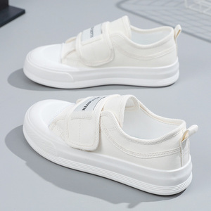 Nouvelles Chaussures Décontractées Coréennes Polyvalentes pour Femme, en Toile, à Semelle Épaisse et Rehaussée, Collection Été 2026 - Product Image 4