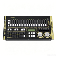 Contrôleur d'éclairage DMX 512 professionnel pour scène, DJ, discothèque, événement, console MAX 384 lumières