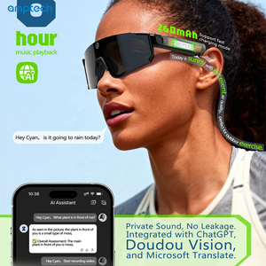 Nouvelles Lunettes Intelligentes IA 2026 avec Caméra HD 4K 8MP, Batterie 290 mAh, Prise en Charge Photo/Vidéo, Commande Vocale et Appels Bluetooth - Product Image 1