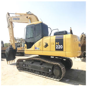 Nueva llegada usada Komatsu Excavadora hidráulica Japón Original 22 toneladas Komatsu PC220 maquinaria de construcción de alta eficiencia - Product Image 1