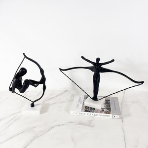 Supporto per <span class=keywords><strong>Libri</strong></span> in Ghisa con Base in Marmo, Decorazione da Scrivania, Regalo Aziendale per Anniversario, Ornamento da Ufficio, Direttamente dalla Fabbrica - Product Image 1