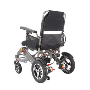 Ultra Light Aluminum Alloy Electric Wheelchair Foldable <strong>Chair</strong> Compact Design Built-In Battery for Senior Travel and <strong>Elderly</strong> - Product Image 4