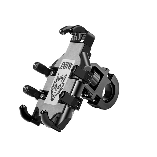 Aluminium Alloy Bicycle Motorcycle Eight Claw Electric Vehicle Phone Holder Anti-shake Quick Lock Bracket