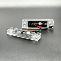 Grosir 12V Aksesori Mobil lampu LED plat nomor untuk Toyota Hilux Mega Cruiser Regius Daihatsu Delta Van/Wagon