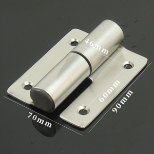 บานพับประตูห้องน้ำสแตนเลส 304 อุปกรณ์ประตูแบบแบน ยกขึ้นปิดอัตโนมัติ - Product Image 1