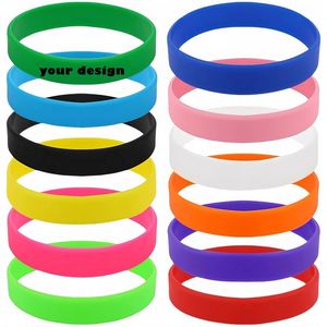 Pulseras de Silicona Personalizadas, Kit de Pulseras de Goma de Colores Surtidos para Deportes, Juegos, Fiestas, Marcadores de Vasos, para Mujeres y Hombres - Product Image 1