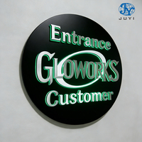 Logo personnalisé, logo d'entreprise, enseigne électronique, boîte à lumière LED, logo, boîte à lumière suspendue latérale, enseigne lumineuse pour la publicité dentaire