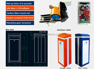 0.6S tốc độ nhanh đường cao tốc tự động xe công viên cổng rào cản với thẳng/Vòng bùng nổ cho giao thông hệ thống rào cản - Product Image 4