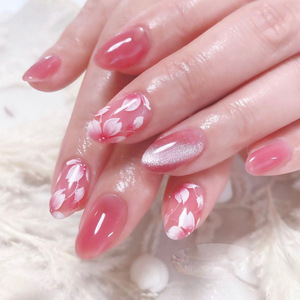 <span class=keywords><strong>Faux</strong></span>-<span class=keywords><strong>ongles</strong></span> ovales pointus pour femmes, manucure, <span class=keywords><strong>gel</strong></span> stiletto, couverture complète, bon marché, extensions de beauté colorées, lot de pièces - Product Image 4