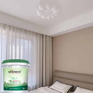 Suministro de fábrica Pintura a prueba de moho antiálcali de emulsión <span class=keywords><strong>interior</strong></span> y exterior acrílica semibrillante a base de agua - Product Image 4
