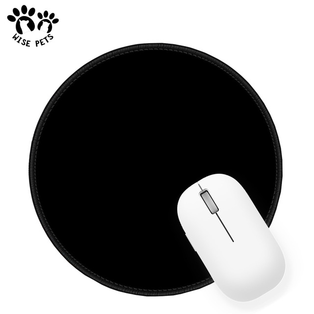 Cheap Custom 250*250*2mm Stitched Edge Round Mouse Pad Blank Non-slip Rubber Mous Mat Personality Printed Mousepad for Promotion