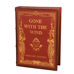 Set de Libros Falsos Retro, Caja de Almacenamiento para Escritorio, Decoración para Oficina y Hogar, Adorno para Librería, Material MDF - Product Image 5