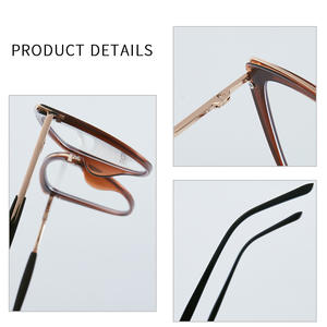 Montures de lunettes de vue Tr87098 Cat Eye, monture complète, protection anti-lumière bleue pour femmes, verres AC UV400 - Product Image 2