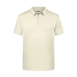Polo Básico para Hombre, Orgánico, Merchandising Sostenible - Product Image 3
