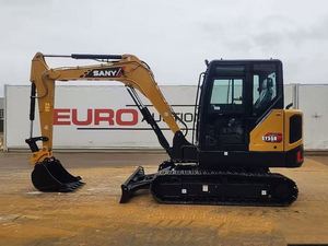 Excavadora de cadenas SY55U de 5 toneladas en perfectas condiciones, nueva de China, con motor y bomba de caja de cambios de alta eficiencia para agricultura familiar - Product Image 3