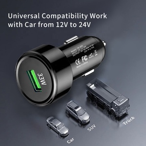 <span class=keywords><strong>Chargeur</strong></span> de voiture USB 33W charge super rapide pour Huawei iPhone Oppo - Product Image 6