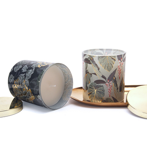 เทียนหอมขี้ผึ้งถั่วเหลืองเป็นมิตรกับสิ่งแวดล้อม (พร้อมฝาปิด) - Product Image 2