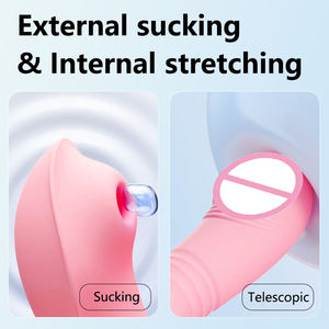 Gran oferta, vibrador portátil con Control remoto por aplicación, huevo de salto telescópico, vibración, consolador de succión de empuje, vibrador, juguete sexual para parejas - Product Image 6