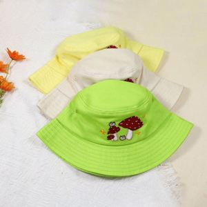 Custom Bucket Hat Wholesale Cotton Fishing Hunting Summer Travel Bucket Cap Hat for Kids and Adults - Product Image 3