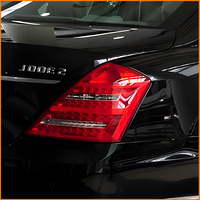 Luces Traseras LED Completas para Mercedes Benz Clase S W221 2006-2013, Actualización Facelift, Luces Traseras con Intermitentes Secuenciales