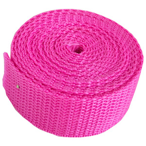 2.5cm rộng màu sắc đồng bằng dệt nhỏ đóng gói <span class=keywords><strong>PP</strong></span> <span class=keywords><strong>Webbing</strong></span> ban nhạc cho túi dây đai - Product Image 5