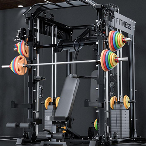 Rack de Squat Multifonction de Haute Qualité avec Système de Poulies Fluide pour l'Entraînement de Force Professionnel - Product Image 2