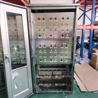 Tableau de distribution électrique temporaire basse tension en acier sur mesure IP54 pour équipement de distribution d'énergie en construction intérieure