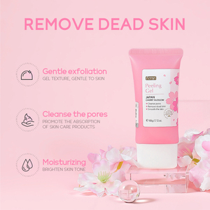 FENYI Japan Cherry Blossom Skin Peeling Gel 60g Deep Cleaning Exfoliating Face <b>Scrub</b> for <b>Body</b> Use - Product Image 4