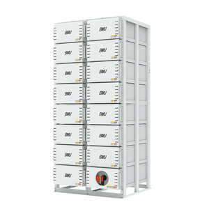 رف بطارية Lifepo4 عالي الجهد بجهد 215kWh بطارية ليثيوم أنظمة تخزين طاقة شمسية تجارية وصناعية - Product Image 2