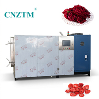 50kg 100kg Commerciële Vriesdroogmachine Snoep Fruit Voedsel Droogapparaat Lyofilisator 304 RVS CE Gecertificeerd Hoge Efficiëntie